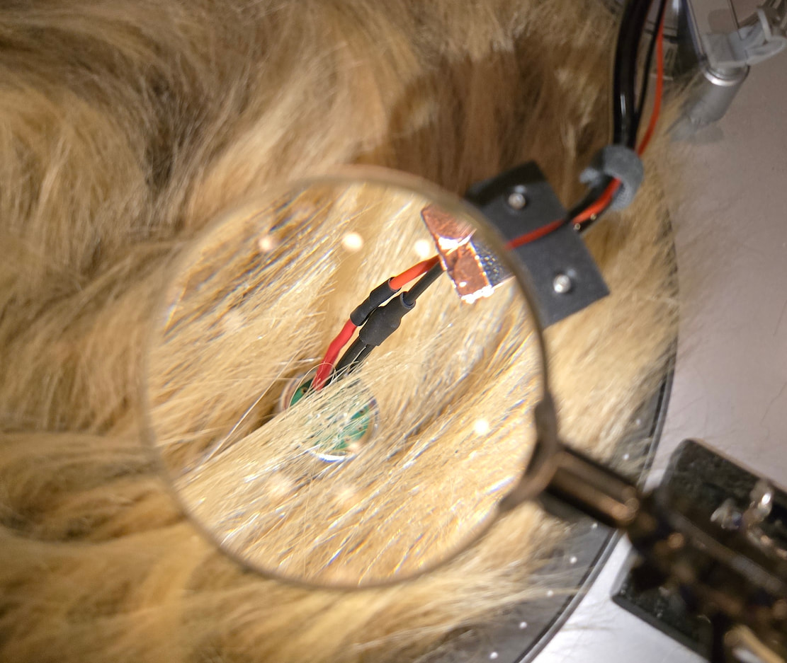 Platine vinyle fourrure