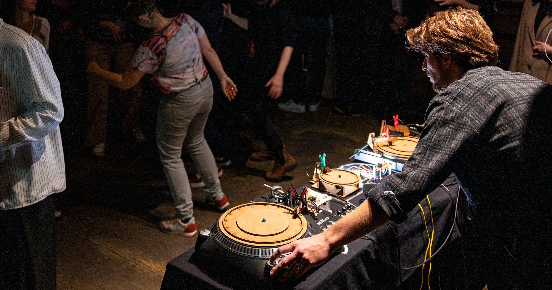 Projet Vinyle — live avec public